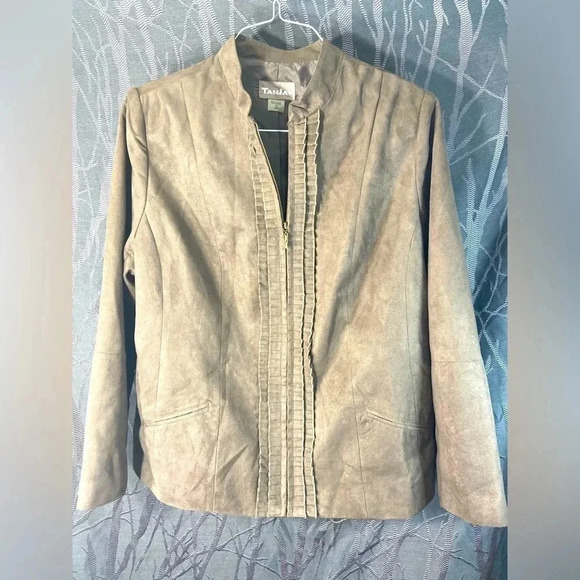 TanJay - Stylish Tan Jacket - Size 18 🧥👌 - Picture 1 of 9